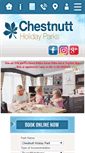 Mobile Screenshot of chestnuttholidayparks.com
